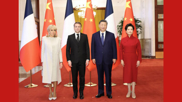 習近平主席、マクロン仏大統領と会談―中国