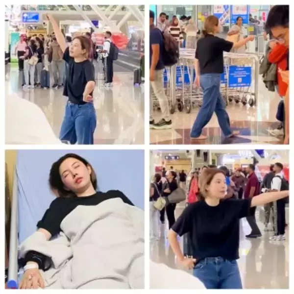 日本などに「降伏」要求、空港で錯乱の中国人女性、薬飲み忘れたインフルエンサーか―マレーシア