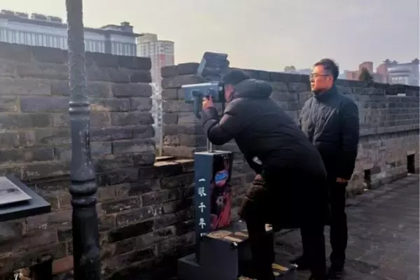 「西安城壁のデジタル守護者―中国メディア」の画像