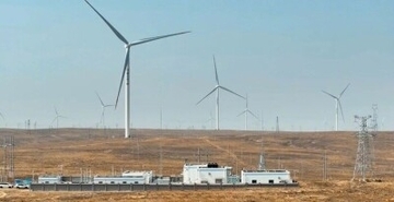 中国初のスマート無人風力発電所、寧夏で運用開始