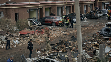 ウクライナ、首都キーウが「大規模攻撃」受けたと発表