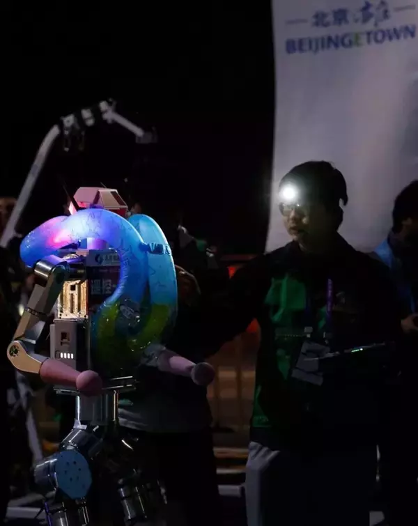 「北京で人型ロボット・ハーフマラソンの総合テスト実施―中国」の画像