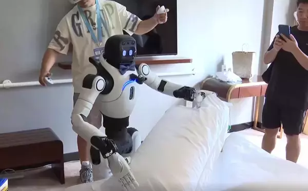 第2回世界人型ロボットスポーツ大会、ホテル業務競技が北京で開幕