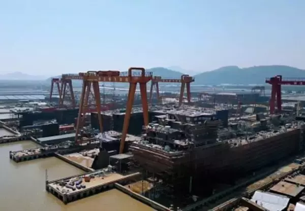 上半期の海船新造船受注量は前年比105．2％増―中国
