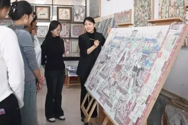 「甘粛省の職業訓練校で「文化財のお医者さん」を育成―中国」の画像