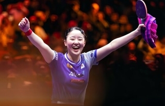 ＜卓球＞張本美和が優勝、会場は静まり返る