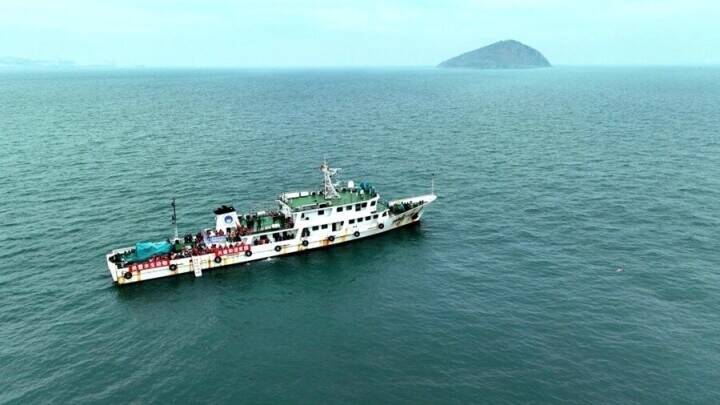 大連でゴマフアザラシ5頭を海に放流―中国