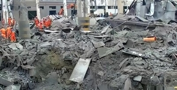 工場爆発で16人死傷、現場は廃墟のように―江蘇省