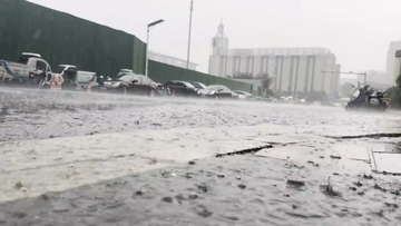 中国で豪雨と激しい対流活動への警報、南北で大気不安定な状続態く