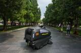 「北京の公園でロボットが「勤務」開始―中国」の画像4