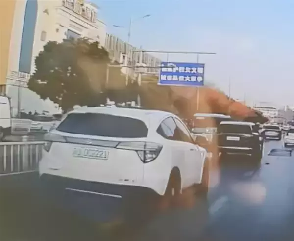 前を走っていたホンダのEVから煙、急いで追いついて教えてあげたら…―中国
