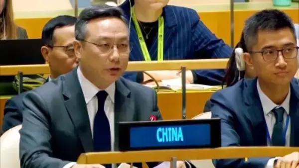 中国の国連次席大使 パレスチナ問題の根源に向き合うよう呼びかけ
