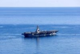 米空母ジェラルド・フォード、洗濯エリアで火災