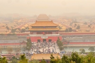 中国北部で「猛烈な砂じん嵐」発生、日本にも22日夜から黄砂飛来か