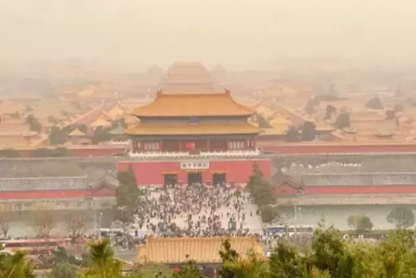 中国北部で「猛烈な砂じん嵐」発生、日本にも22日夜から黄砂飛来か