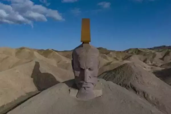 まるで生き埋め、漢の武帝の彫像が物議―中国