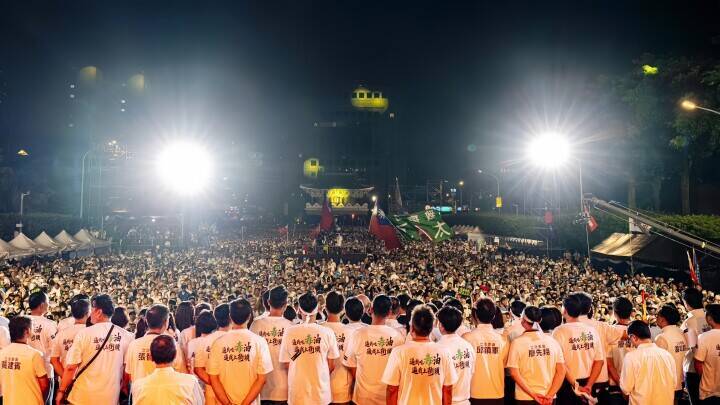 台湾で20万人が抗議集会「頼清徳辞めろ」、発がん性植物油問題で―香港メディア