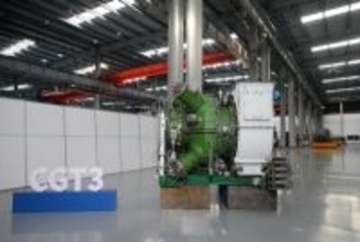 中国で独自開発された新型3メガワット級ガスタービンが発表