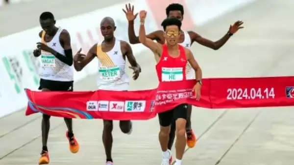 「中国ハーフマラソンの八百長疑惑、ケニア選手が“内情”明かす「どういうことなのか…」」の画像