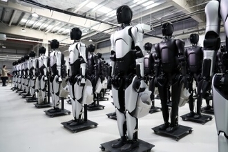 上海のロボットメーカー、5000台目のエンボディドAIロボットがラインオフ