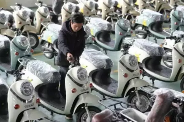 海外向け注文品の生産に追われるオートバイメーカー―貴州省銅仁市