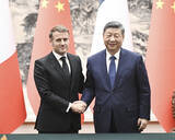 「習近平主席とマクロン仏大統領が共同記者会見―中国」の画像1
