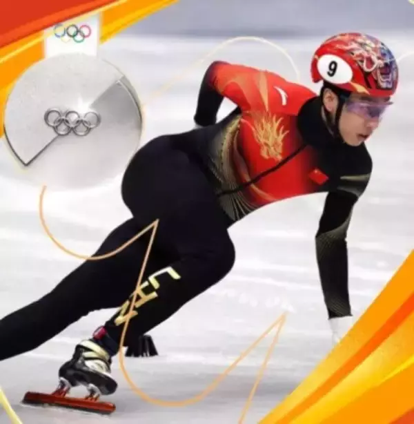 ミラノ・コルティナ冬季五輪ショートトラック男子1000メートル、中国の孫龍が銀メダルを獲得