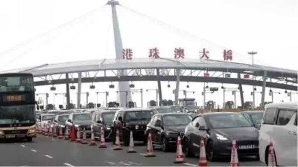 香港・珠海・マカオ大橋の珠海通関地、1日の車両通行量2万9800台と過去最高