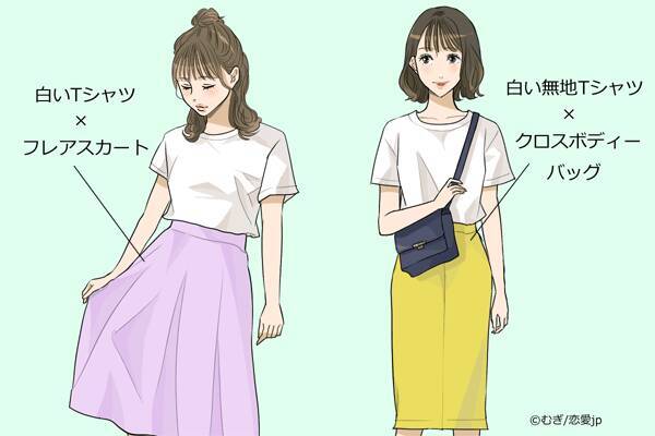 アウトドアデート にぴったり カジュアル可愛い 夏のtシャツコーデ 4選 18年7月7日 エキサイトニュース