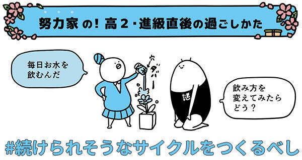 【高２向け】8つの性格タイプ別に謎人が解説！文理選択後の新学期の過ごし方