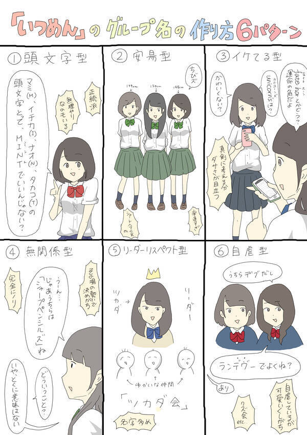 共感したらrt いつめん のグループ名の作り方 17年7月28日 エキサイトニュース