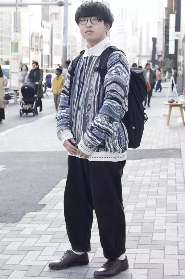 「2018年人気ファッションコーデはこれ！ 男子高校生の私服コレクションin原宿」の画像