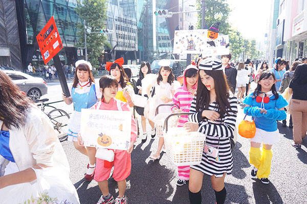 ハロウィン1週間前の仮装パレードで 高校生が渋谷の美化を呼びかけ 16年10月26日 エキサイトニュース