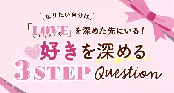 なりたい自分を探そう！好きを深める３STEP Question