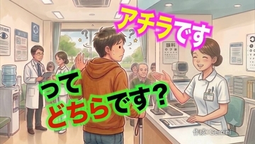 【視覚障害者の日常】 “あっち、こっち、そっち” って結局どっち？