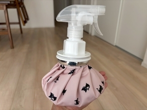 しまむらで売ってた429円の「ミスト噴射付き氷のう」を検証！ 1つで3役こなすも猛暑ではボトルタイプに軍配