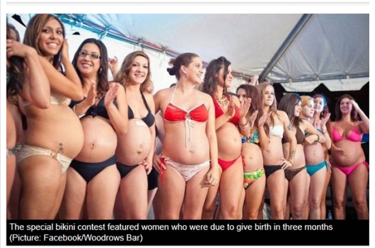 一番美しいビキニ姿の妊婦は誰 米国で 妊婦 ビューティコンテスト が開催 11年9月14日 エキサイトニュース