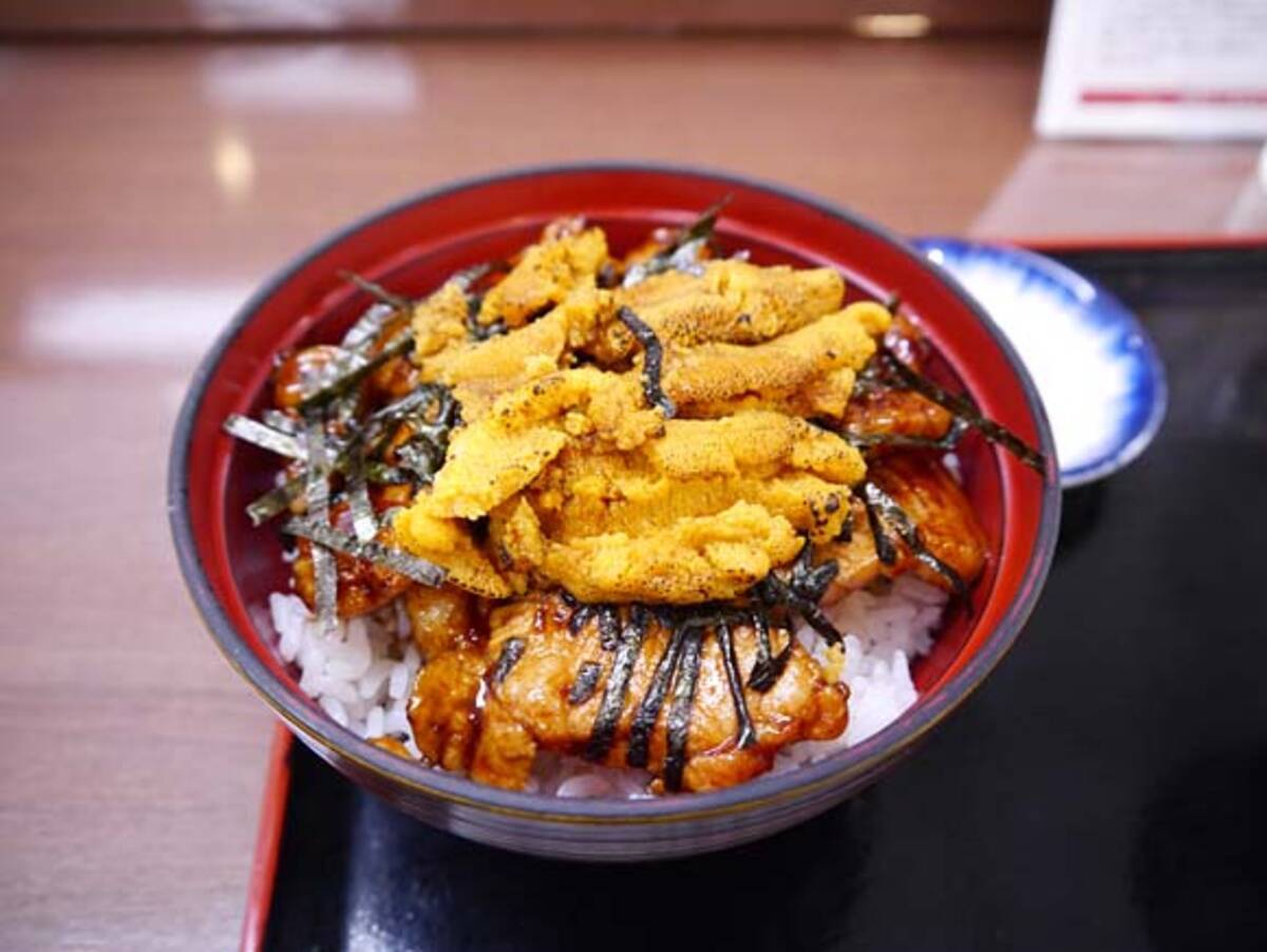 ウニと豚の素敵な出会い 炙りウニ豚丼がうまい 11年9月23日 エキサイトニュース
