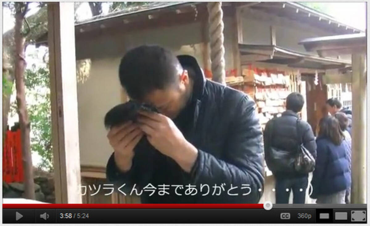 植毛でハゲ地獄から脱出 愛用していた かつら をわざわざ京都の神社へ供養しに行った男性 11年12月21日 エキサイトニュース