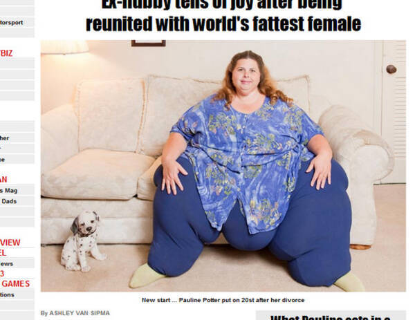 世界一重い女性 が45キロの減量に成功 ダイエット方法は セクササイズ だった 12年7月22日 エキサイトニュース