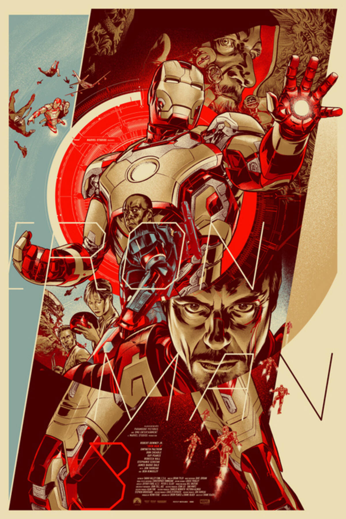 海外アーティストが描いた アイアンマン3 のポスターが激カッコイイと話題 13年5月6日 エキサイトニュース