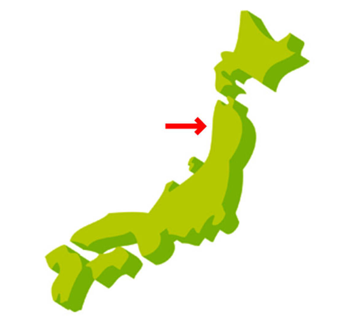 秋田県民のフラストレーションは限界 地図で男鹿半島が省略されていると悲しくなります 13年5月31日 エキサイトニュース