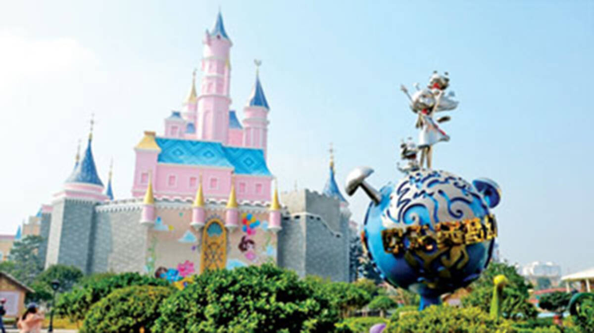 偽ディズニーランド再び 中国でディズニー風味の遊園地が盛大に営業開始 13年8月28日 エキサイトニュース