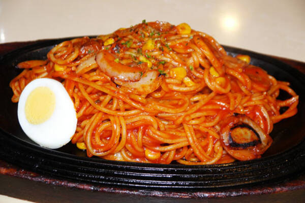 グルメ 漫画 タッチ の喫茶店南風で出されていたナポリタンのモデルになったナポリタン 喫茶アンデス 14年1月7日 エキサイトニュース