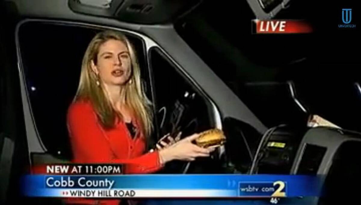 ながら注意 運転中にチーズバーガーを食べていたら交通違反切符を切られた ながらバーガー が御法度な場所があるらしい 15年1月31日 エキサイトニュース