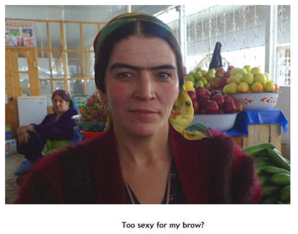 タジキスタンでは つながり眉毛 の女性がセクシー 10年12月6日 エキサイトニュース
