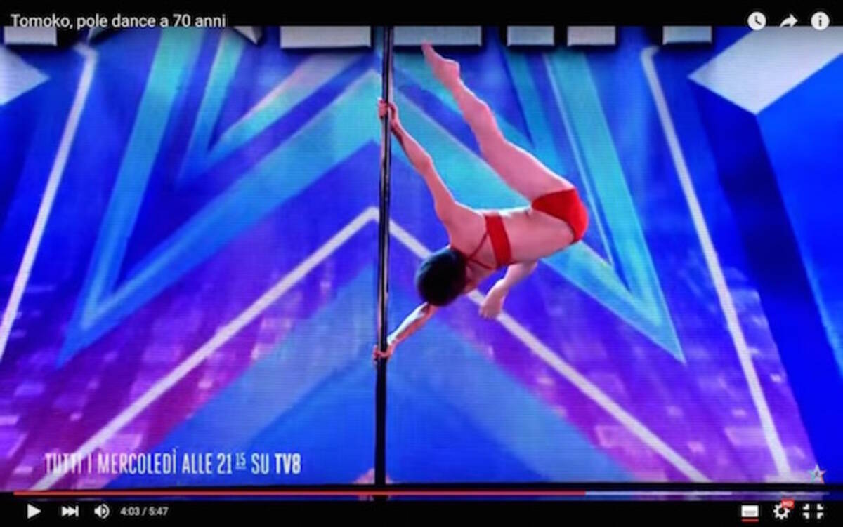 衝撃動画 70歳の日本人女性が伊オーディション番組で披露した 美しすぎるポールダンス に世界が驚愕 16年4月11日 エキサイトニュース
