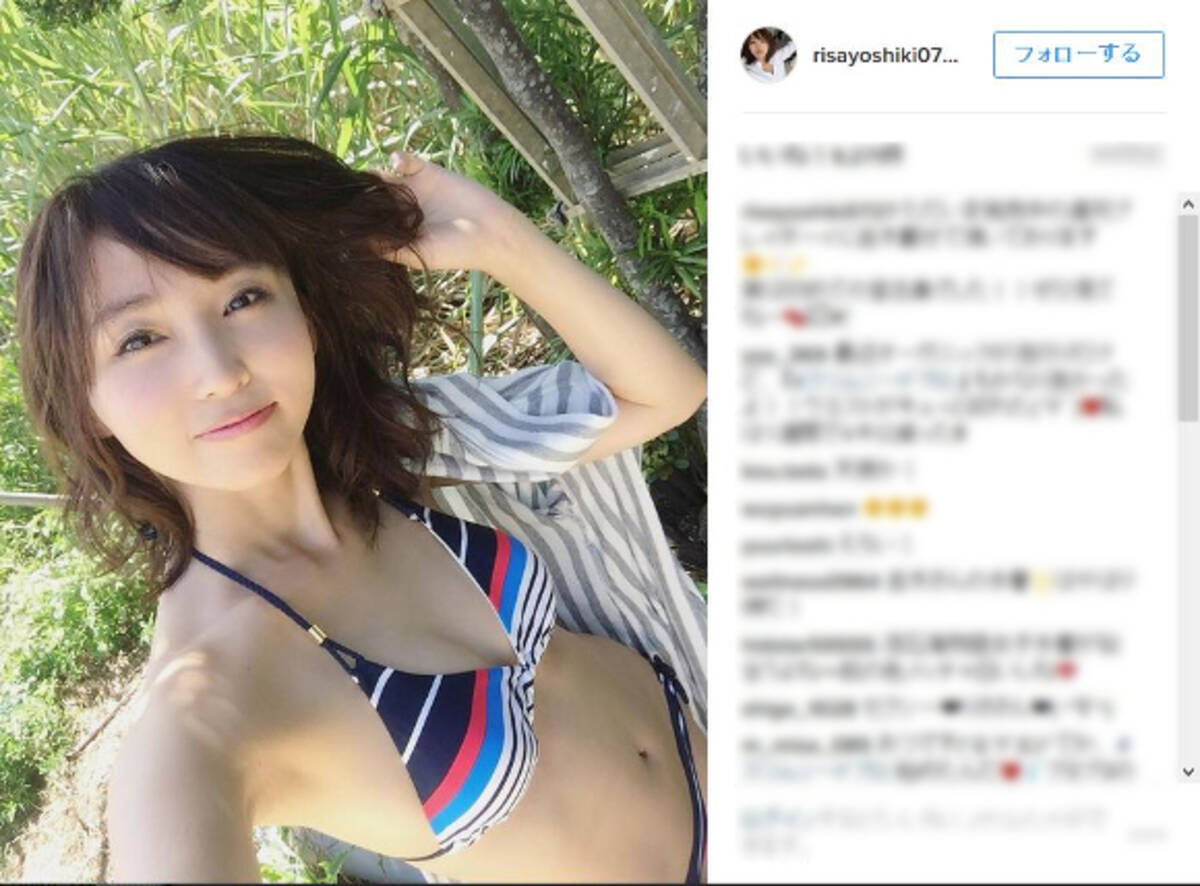 吉木りさがインスタグラムに 爽やか水着 画像を公開 ネットの声 付き合いたい 目の保養になりますなぁ 16年8月23日 エキサイトニュース