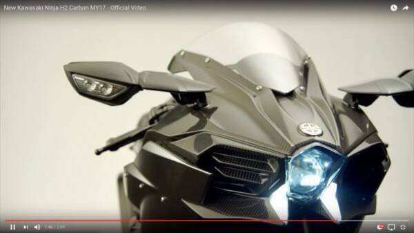 動画あり 世界が注目 地上爆速バイク Kawasaki Ninja H2 に超カッコイイ1台限定の特別仕様車が登場 価格は約335万円 16年10月8日 エキサイトニュース