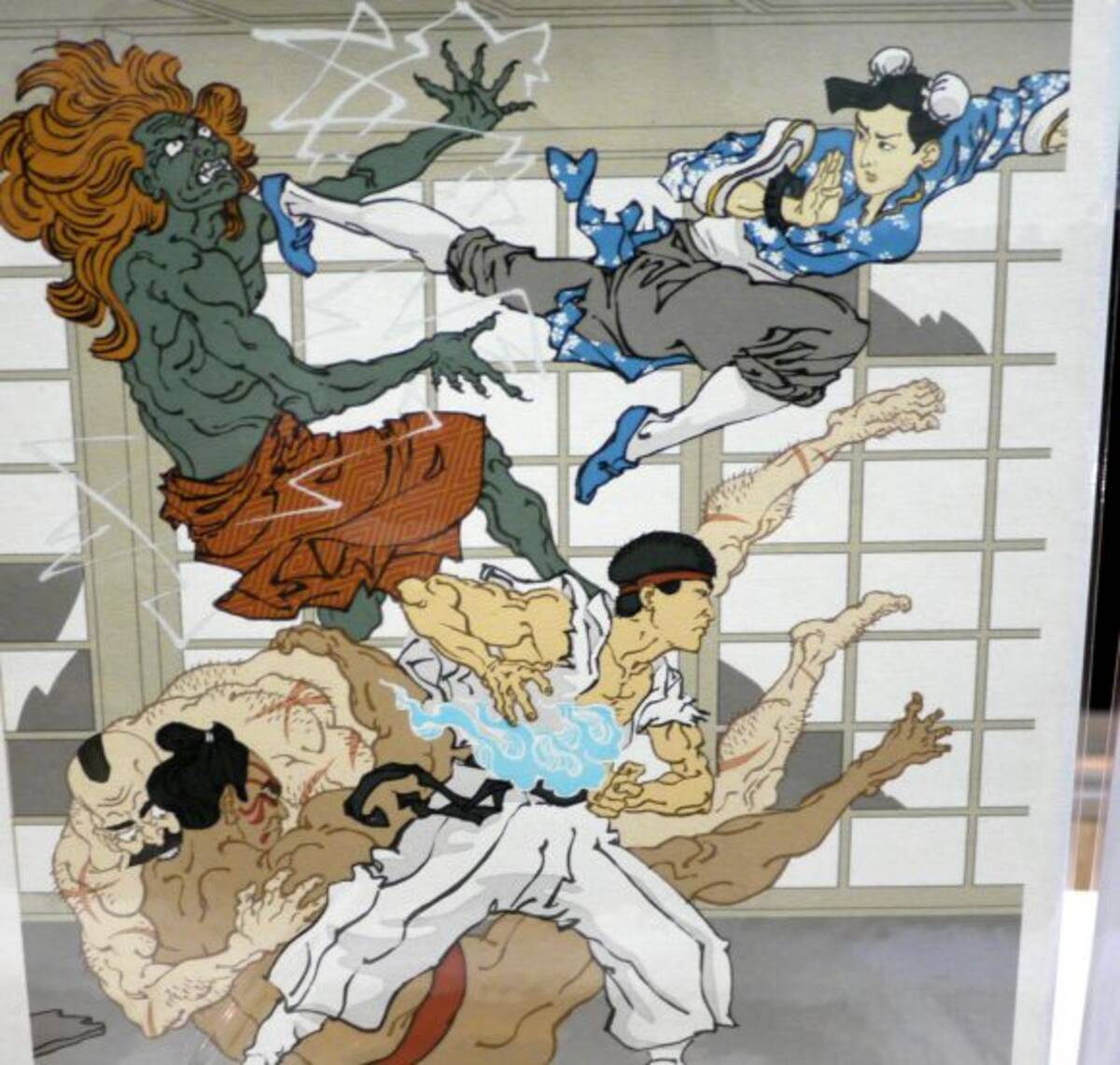 東京コミコン16 ゲームや漫画を浮世絵風にアレンジした 浮世絵ヒーローズ が見てるだけで楽しい 16年12月2日 エキサイトニュース